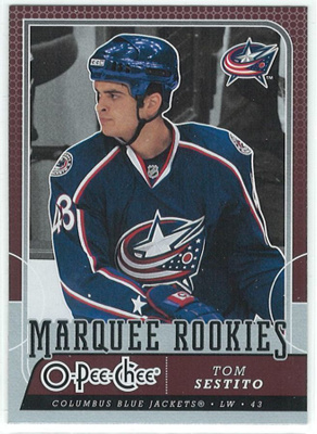08-09 O-Pee-Chee #533 Tom Sestito RC