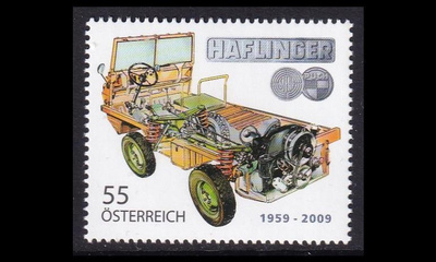 Itävalta 2798 ** Auto Haflinger SUV (2009)