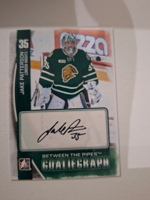 2013-14 Between the Pipes Autographs #AJP Jake Patterson