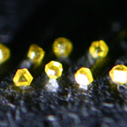Synteettisiä timantteja 0.02ct General Electric vuodelta -60 - pikkukuva 2