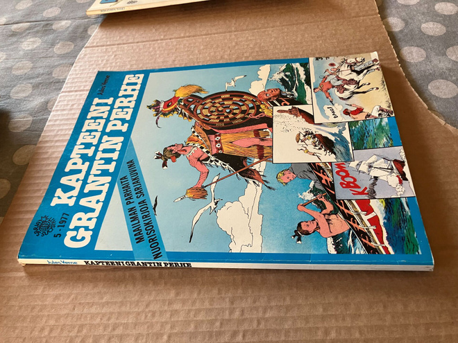 SARJASUOSIKIT 5/1977 KAPTEENI GRANTIN PERHE HYVÄ
