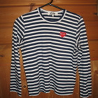 PLAY comme des garcons -RAITAPUSERO KOKO L - pikkukuva 1