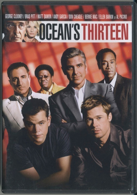 OCEAN’S THIRTEEN – Suomi-DVD 2007; George Clooney, Brad Pitt