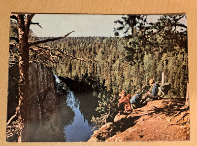 Kuusamo, Aventajoki, kulkenut