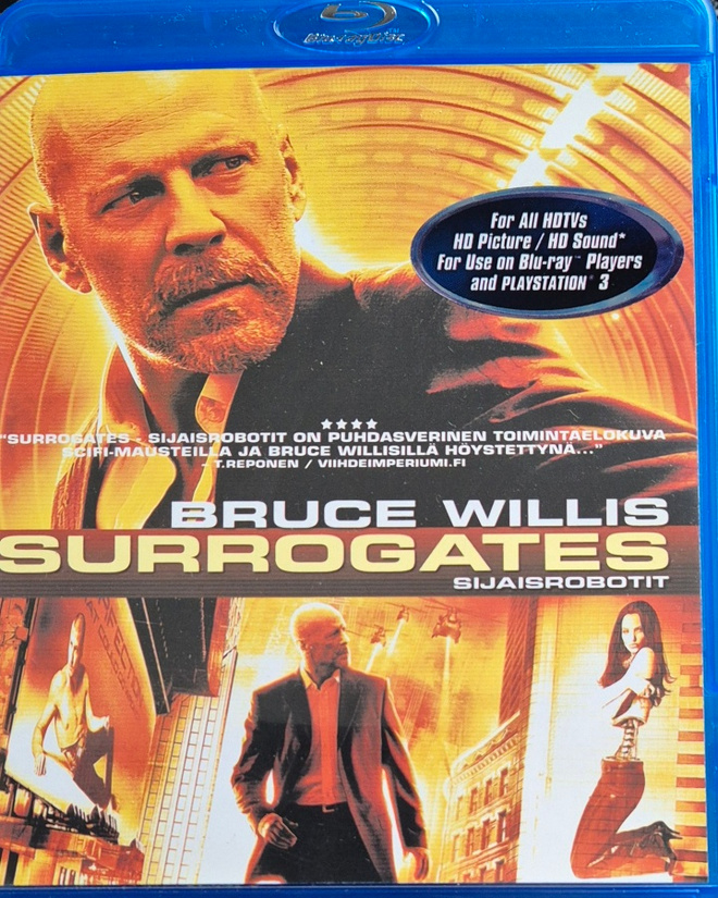 Surrogates - Sijaisrobotit  -Blu-Ray