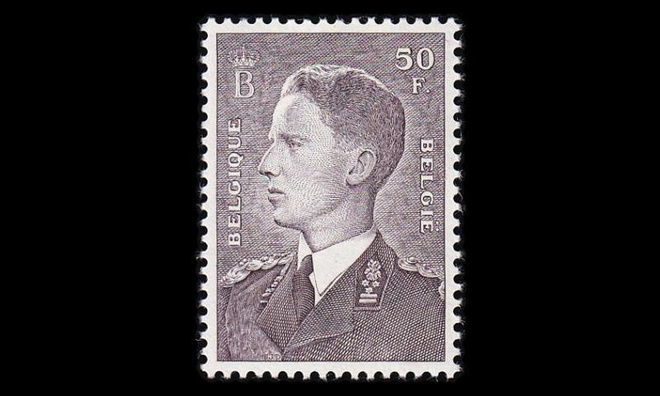 Belgia 928xb ** Kuningas Bardouin 50 Fr (1952)