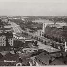 Helsinki, panoraama, Mannerheimintie keskellä, vkpk p. 1956 - pikkukuva 1