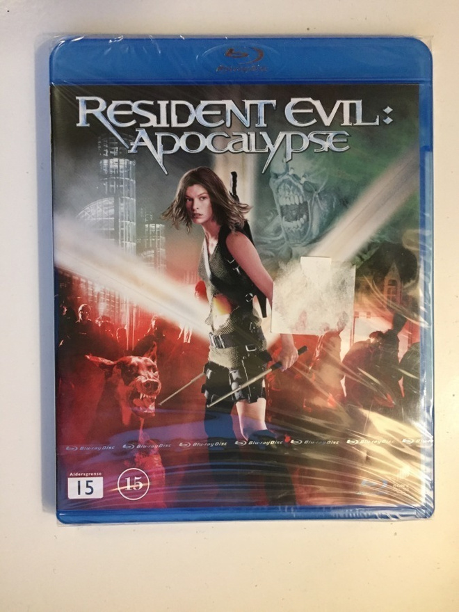 Resident Evil - Apocalypse (Blu-ray) Milla Jovovich (UUSI!)