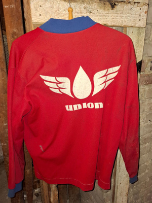 Huoltoasema union verkkari takki . Retro