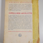 Mikszath Kalman : Ihmeellinen avioliitto - pikkukuva 2
