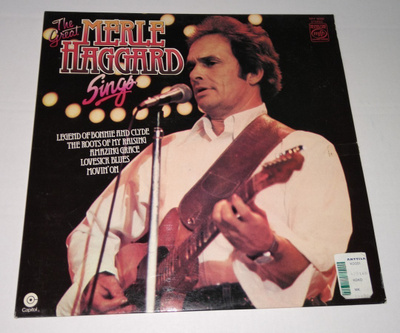 MERLE HAGGARD THE GREAT MERLE HAGGARD SINGS LP