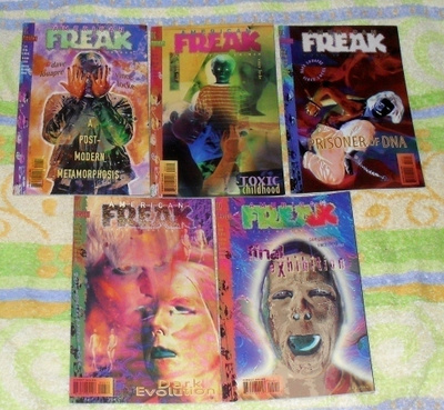American Freak, A Tale of the Un-Men minisarja, kaikki osat