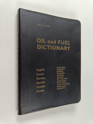 Hjalmar Strom : Oil and fuel dictionary