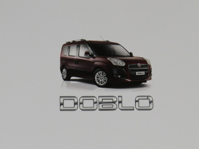 2013 Fiat Doblo esite - 20 siv - KUIN UUSI - suomalainen