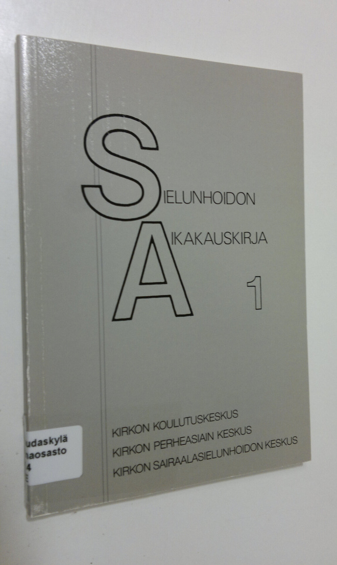Sielunhoidon aikakauskirja 1