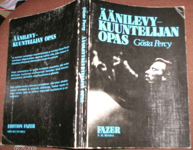 Gösta Percy: Äänilevykuuntelijan Opas  (Sis.pk:t)