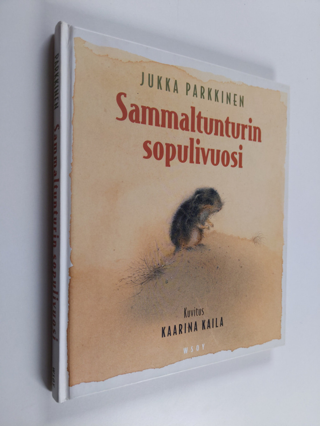 Jukka Parkkinen : Sammaltunturin sopulivuosi (signeerattu...