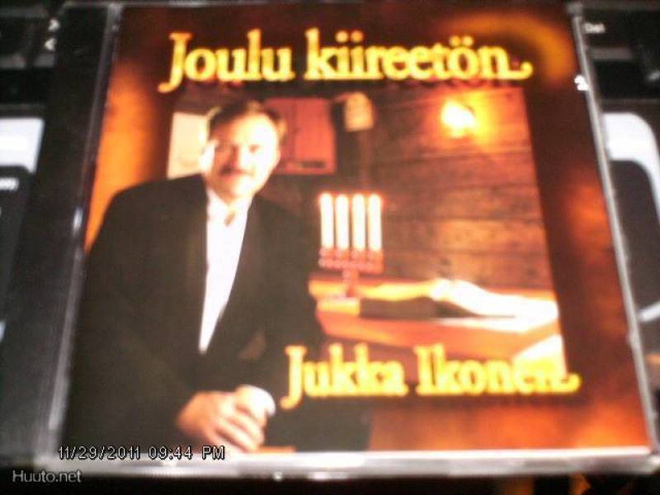 Joulu-CD Jukka Ikonen JOULU KIIREETÖN  (Sis.pk:t)