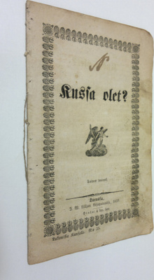 Kussa olet? - Lukemisia kansalle 35