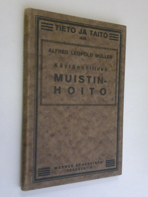 Alfred Leopold Muller : Käytännöllinen muistinhoito