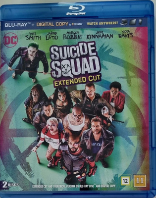 SUICIDE SQUAD - EXTENDED CUT BLU-RAY (2 DISCS)
