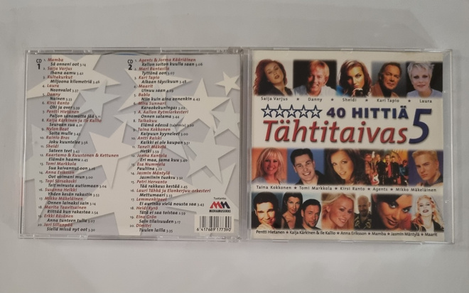 TÄHTITAIVAS 5: 40 HITTIÄ CD