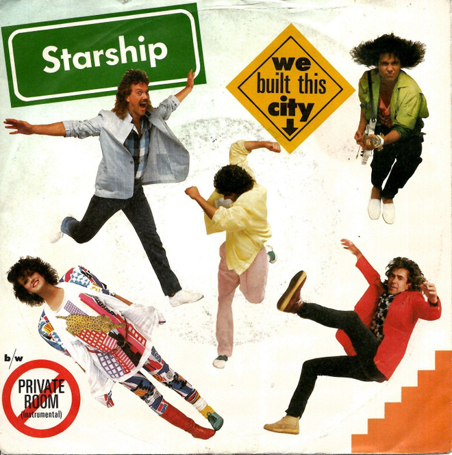 STARSHIP: We Built This City / Private Room  7"kk