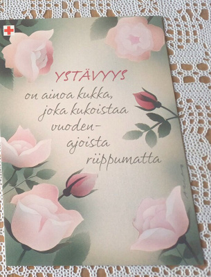 Jaana Aalto uudenveroinen PMM-ystävänpäiväkortti