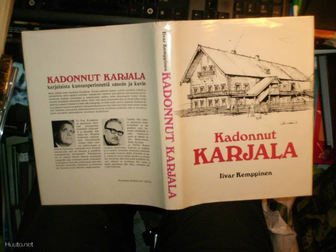 Iivar Kemppinen KADONNUT KARJALA ( 3 p. 1978 ) Sis.postit
