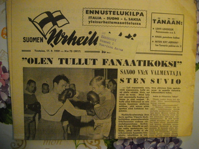 Suomen Urheilulehti Nro 75/1959 (30.9)