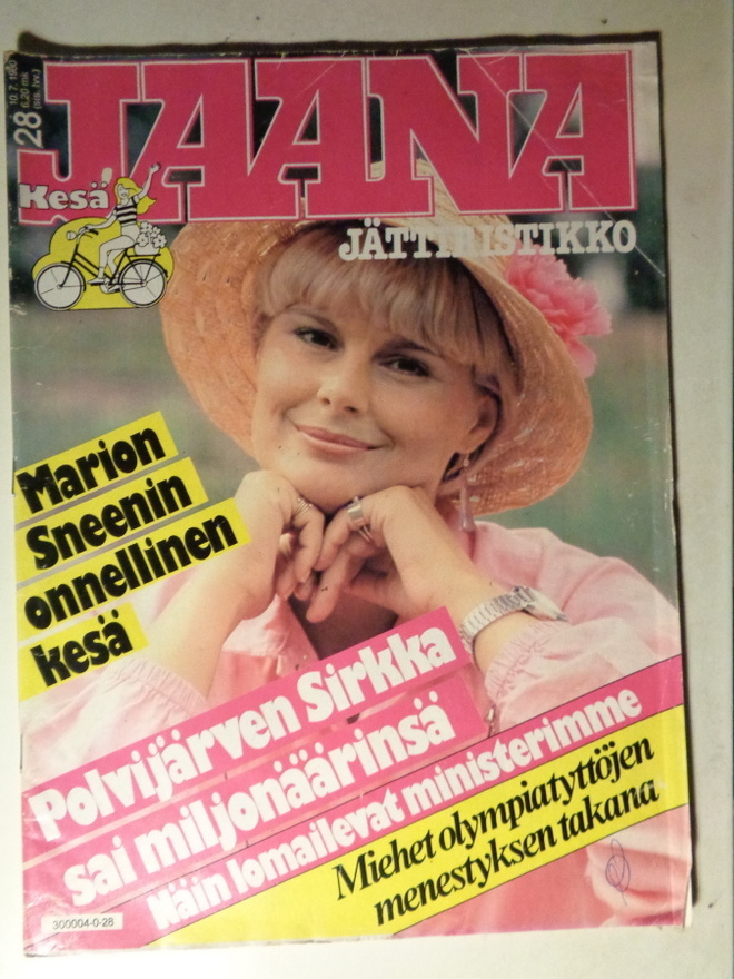 Jaana lehti Nro 28/1980 (28.12)