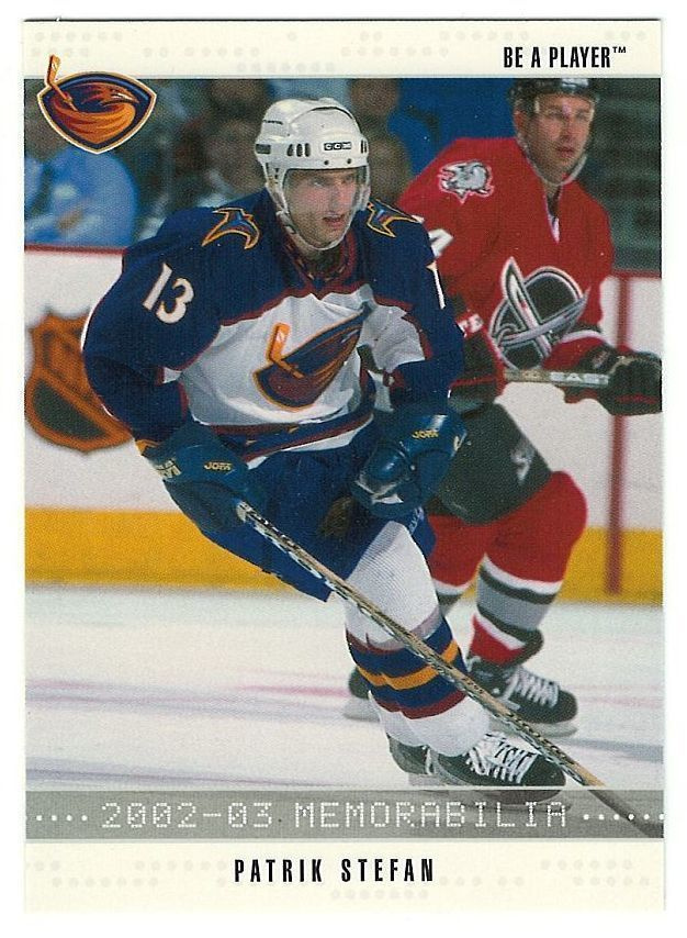 02-03 Be A Player Memorabilia #143 Patrik Stefan Ex-Ilves
