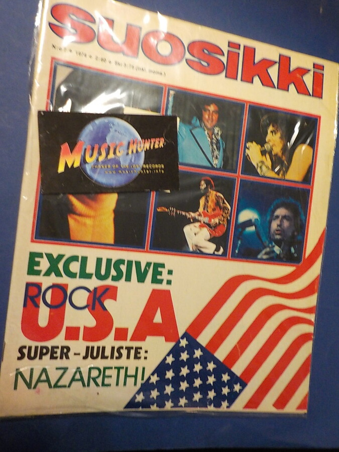 SUOSIKKI LEHTI #7/1974 + JULISTEESSA NAZARETH