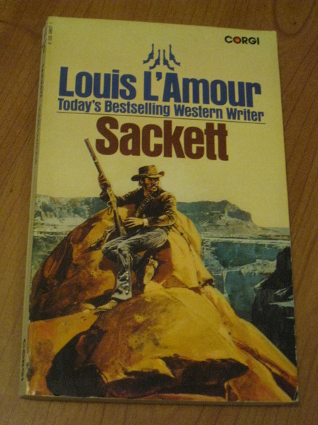 LOUIS L'AMOUR - SACKETT (engl. kielinen)