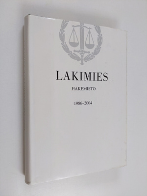 Lakimies hakemisto 1986-2004