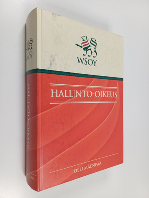 Olli Mäenpää : Hallinto-oikeus