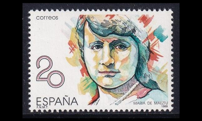Espanja 2870 ** Pedagogi Maria de Maeztu (1989)