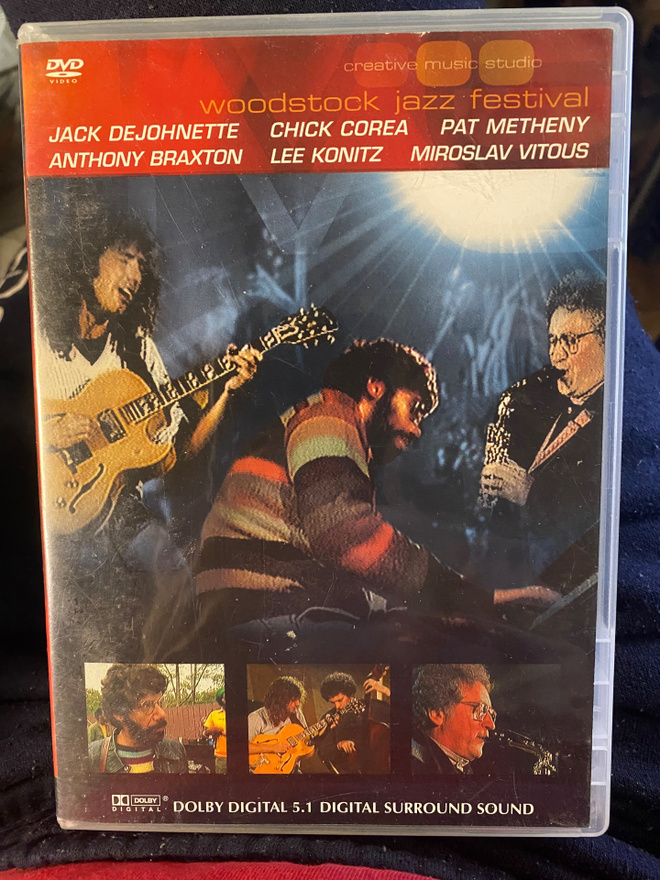 Corea, DeJohnette, Braxton, Metheny, Konitz, Vitous dvd
