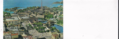 Tampere, ilmakuvakortti    b593