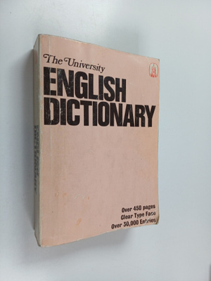The University English Dictionary