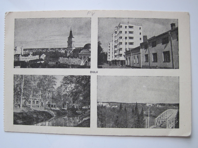 VANHA Postikortti Oulu 1920-luku