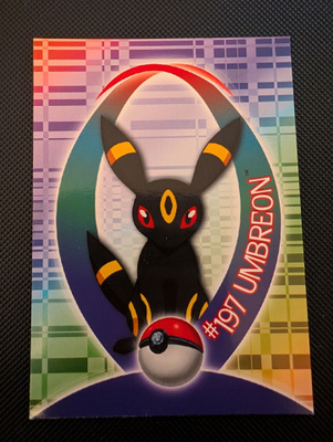 Umbreon sticker Pokemon Topps Johto