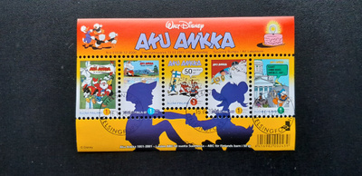 Aku Ankka pienoisarkki 2001 leimattu LaPe BL26