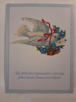 Älä unhoita lapsuuden ystävää - Kyyhky