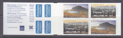 Ruotsi 2004 Lappi vihko 4X 10 kr.
