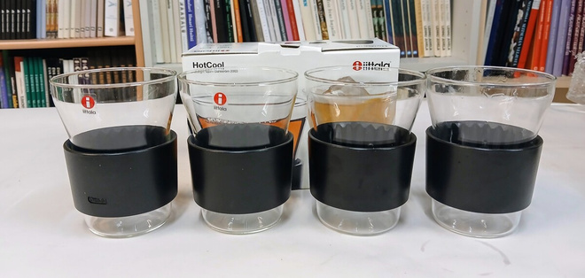 Iittala, Björn Dahlström, HotCool, Tea Irish coffee lasit