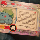 Bulbasaur #01Pokemon Green Topps TV Animation Edition card - pikkukuva 2