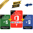 Office + Project + Visio 2016 -paketti | Aktivointiavain - pikkukuva 1