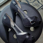 Guess korkokengät heels mustat 37 - pikkukuva 1