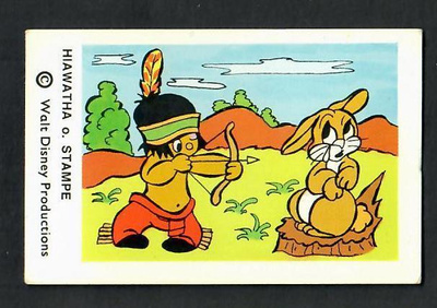 Keräilykuva - Disney - Hiawatha ja Rumpali
